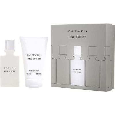 Perfume Masculino Carven L'eau Intense Edt Spray 50 ml & Bálsamo Pós-barba 100
