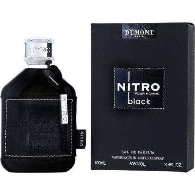 Perfume Masculino Dumont Paris Nitro Black Pour Homme Eau De Parfum Spray 100 ml