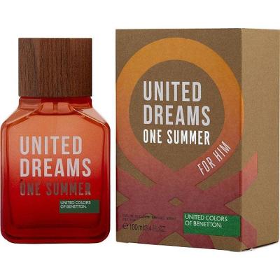 Perfume Masculino Benetton United Dreams One Summer Edt Spray 100 ml (edição 2019)