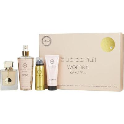 Perfume Feminino Armaf Club De Nuit Eau Parfum Spray 106 ml&corporal 50 ml& Loção 100 Fragrance 250