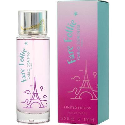 Perfume Feminino Carlo Corinto Fare Follie Edição Limitada Edt Spray 100 ml