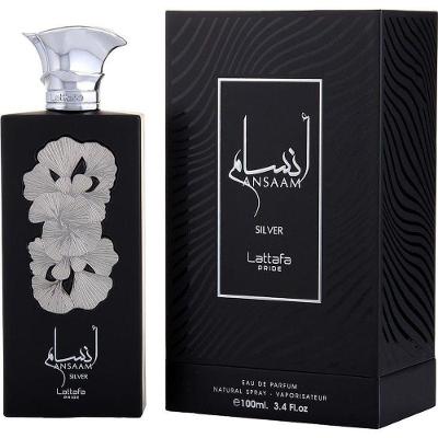 Perfume Unisex Lattafa Pride Ansaam Silver Eau De Parfum Spray 100 ml