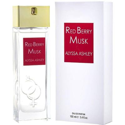 Perfume Unisex Alyssa Ashley Red Berry Musk Eau De Parfum Spray 100 ml