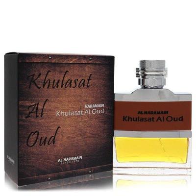 Perfume Masculino Al Haramain Khulasat Oud Eau De Parfum (unisex) 100 ml
