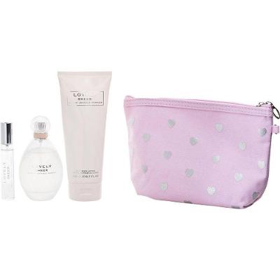 Perfume Feminino Sarah Jessica Parker Lovely Sheer Edp Spray 100 ml&loção Corporal 200 Pen 15 Mini Bag