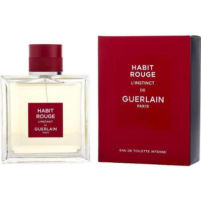 Perfume Masculino Guerlain Habit Rouge L'instinct Edt Intense Spray 100 ml