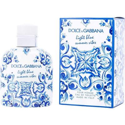 Perfume Masculino Dolce & Gabbana D G Light Blue Summer Vibes Edt Spray 125 ml