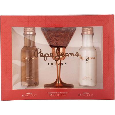 Perfume Feminino Pepe Jeans London Edp Spray 30 ml&loção Corporal 50 Gel Banho