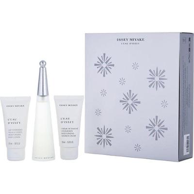 Perfume Feminino Issey Miyake L'eau D'issey Edt Spray 50 ml&loção Corporal Creme Para Banho (edição De Natal 2023)