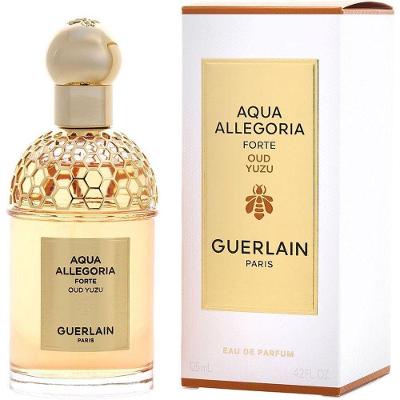 Perfume Unisex Guerlain Aqua Allegoria Oud Yuzu Forte Edp Spray Recarregável 125 ml