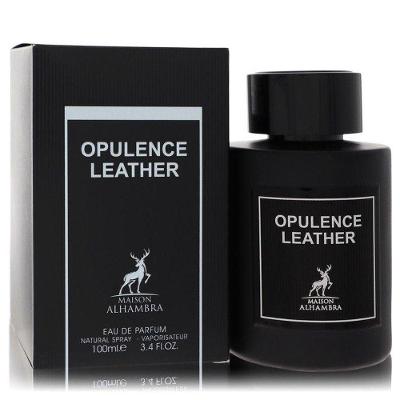 Perfume Masculino Maison Alhambra Opulence Leather Eau De Parfum 100 ml