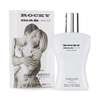 Perfume Masculino Jeanne Arthes Rocky Man White Edt Spray 100 ml