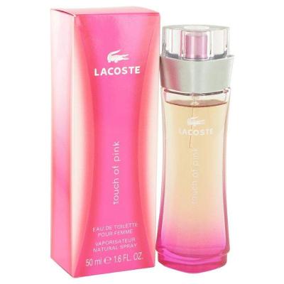 Perfume Feminino Touch Of Pink Lacoste 50 ml Eau De Toilette