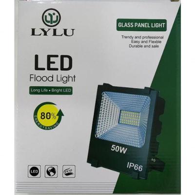 Refletor Led Holofote 50w Ip66 Rgb C/ Controle Bivolt Lylu
