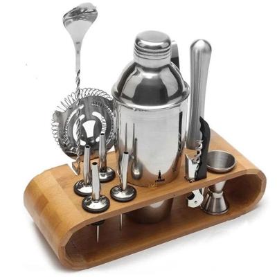 Kit Bar Lorben Com 12 Peças Inox Coqueteleira 550ml Barman Caipirinha