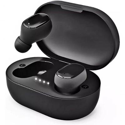 Fone De Ouvido Bluetooth Sem Fio Tws 5.3 Com Microfone Cancelamento De Ruído Preto