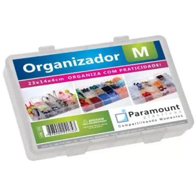 Caixa Organizadora Box Tamanho M 15 Divisorias - Ref 174