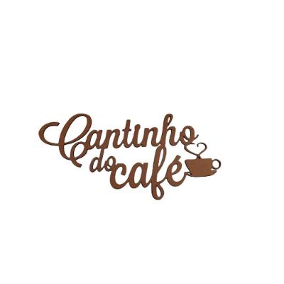 Cantinho Do Café 6 Em Mdf 3mm Natural [f031]