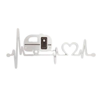 Plaquinha Trailer Viagem Saude Motorhome Branco Mdf 3mm [f031]