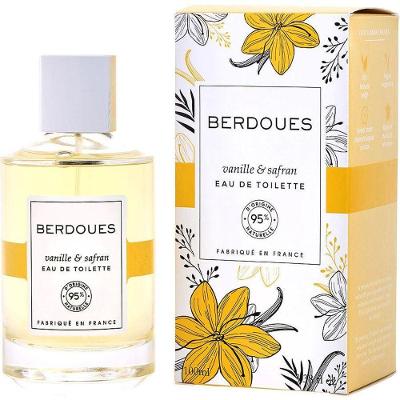 Perfume Unisex Berdoues Vanille & Safran Edt Spray 100 ml