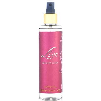 Água De Cheiro Feminino Jennifer Lopez Live Spray Corporal 240 Ml