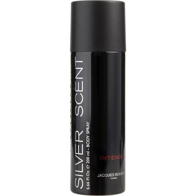 Água De Cheiro Masculina Jacques Bogart Silver Scent Intense Spray Corporal 200 Ml