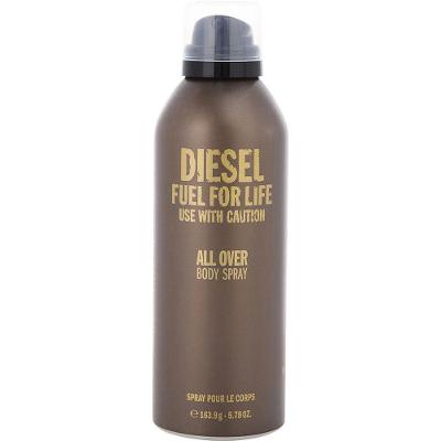 Água De Cheiro Masculina Diesel Fuel For Life All Over Spray Corporal 163.9g