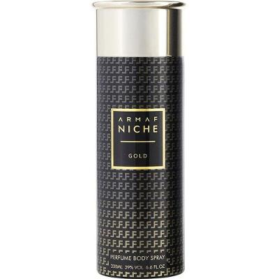 Água De Cheiro Feminino Armaf Niche Gold Spray Corporal 200 Ml