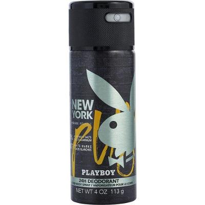 Água De Cheiro Masculina Playboy New York Spray Corporal 120 Ml