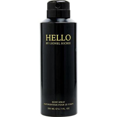 Água De Cheiro Masculina Lionel Richie Hello Spray Corporal 200 Ml