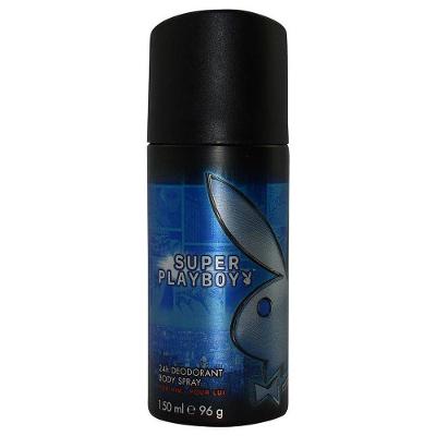 Água De Cheiro Masculina Playboy Super Spray Corporal 150 Ml