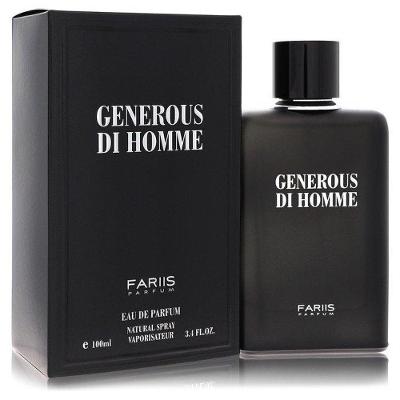 Perfume Masculino Fariis Generous Di Homme Parfum Eau De 100 Ml