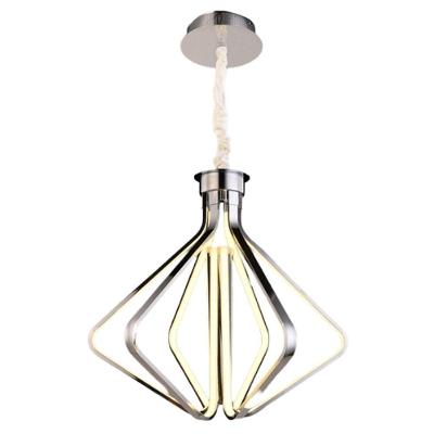 Pendente Diamont Led Dimerizável 1236 90W Bivolt Cromado