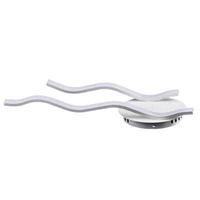 Luminária Onda Geometric Led Dimerizável 662 Bivolt 20w Branco