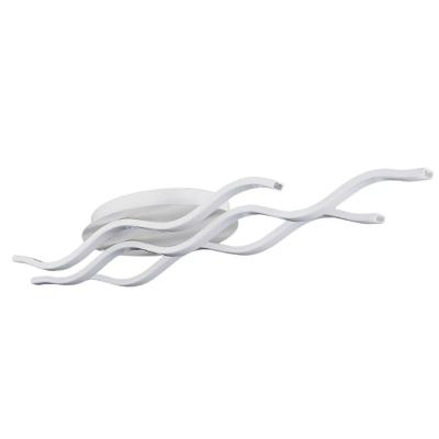 Luminária Ondas Geometric Led Dimerizável 663 Bivolt 35w Branco