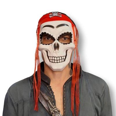 Máscara Caveira Pirata Cosplay Halloween