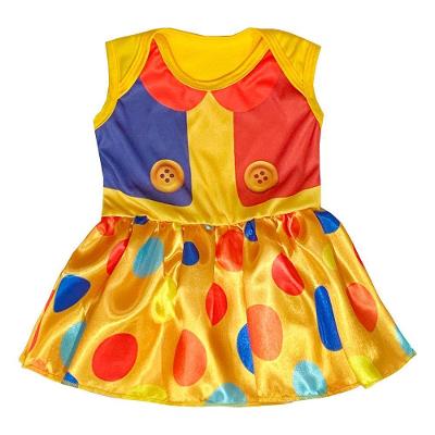 Fantasia Palhacinha Baby Feminina Tamanho G