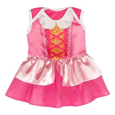 Fantasia Princesa Annye Baby Tamanho Gg Cor Rosa