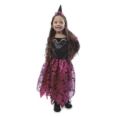 Fantasia Infantil Bruxinha Encantadora Halloween Tamanho M