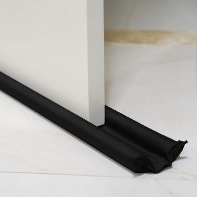 Protetor De Porta Duplo 100cm 1 Peça De Vinila Bagun Impermeável 100% Policloreto - Preto