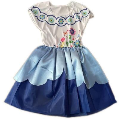 Fantasia Infantil Mirabel Com Vestido Floral Tamanho P
