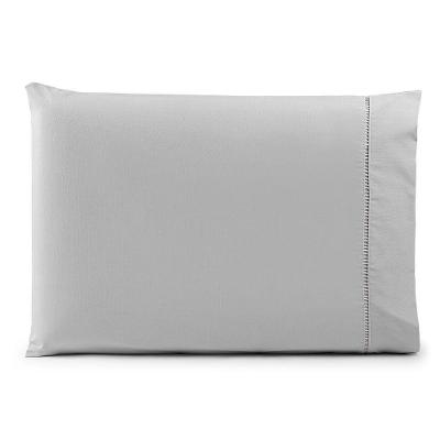 Fronha Avulsa 70cm X 50cm 1 Peça Paris Percal 150 Fios 100% Algodão - Cinza