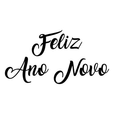 Adesivo Para Balão Feliz Ano Novo