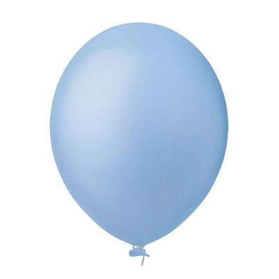 Balão Látex Candy Azul Claro - 8 Polegadas - 50 Unidades