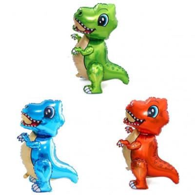 Balão Metalizado Dinossauro - 30 Polegadas Cor Laranja