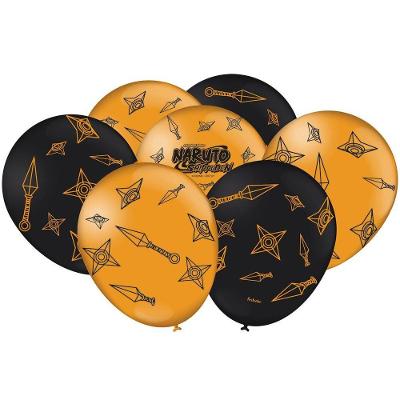 Balão Naruto Shippuden - 9 Polegadas - 25 Unidades
