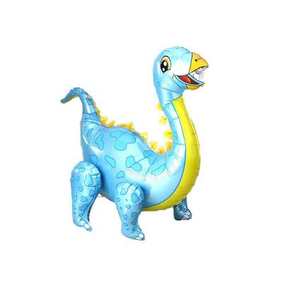 Balão Metalizado Dinossauro Azul - 37 Polegadas