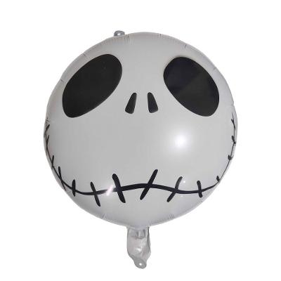 Balão Metalizado Halloween - Caveira - 18 Polegadas