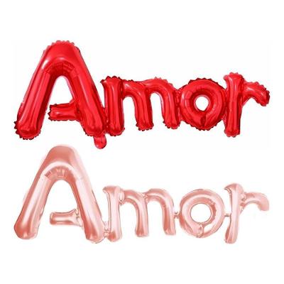Balão Metalizado Amor - 16 Polegadas Cor Vermelho