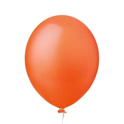 Balão De Látex Laranja - 5 Polegadas - 50 Unidades